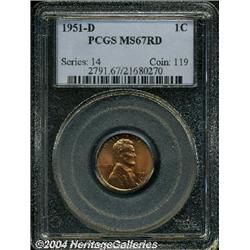 1951-D[1C] MS67 Red PCGS.