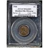 Image 1 : 1955/55[1C] Doubled Die MS63 Brown PCGS.