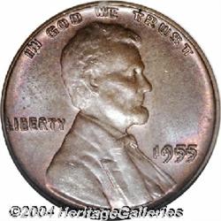 1955/55[1C] Doubled Die MS65 Brown NGC.