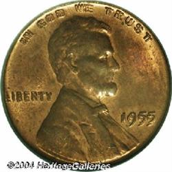 1955/55[1C] Doubled Die MS63 Red and Brown PCGS.