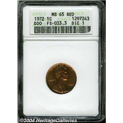 1972/72[1C] Doubled Die MS65 Red ANACS.