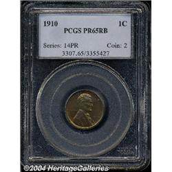 1910[1C] PR65 Red and Brown PCGS.