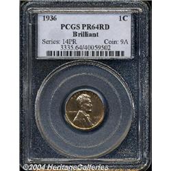 1936[1C] Type Two--Brilliant Finish PR64 Red PCGS.