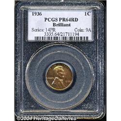 1936[1C] Type Two--Brilliant Finish PR64 Red PCGS.