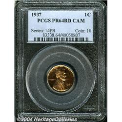 1937[1C] PR64 Cameo PCGS.