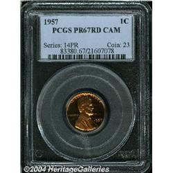 1957[1C] PR67 Cameo PCGS.