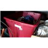 Image 2 : BOX OF MISC SHOP SUPPLIES AND BOX OF CAR AUDIO WIRES