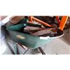 Image 1 : GREEN WHEELBARROW AND 2 SHOCKS AS IS