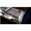 Image 2 : HALF PALLET OF LIGHT GREY GLASS TILE