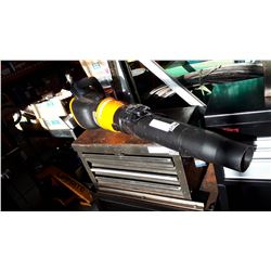 ELECTRIC TURBINE 20V MAX LITHIUM CORDLESS LEAF BLOWER MADE BY WORX WITH CHARGER, TESTED AND WORKING