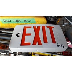 EXIT SIGN