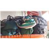Image 1 : 2 ROLLING SUIT CASES SLEEPING BAGS AND STROLLER