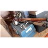 Image 1 : FISHING TACKLE BOX W/ CONTENTS AND FISHING RODS