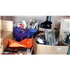 Image 1 : LOT OF ESTATE GOODS, COFFEE MAKER, XMAS BAGS