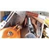 Image 2 : BOX OF VINTAGE TOOLS AND PULLEY