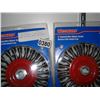 Image 2 : 3 NEW WESTWARD 6 INCH WIRE WHEEL BRUSHES RETAIL $49 EACH