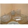 Image 1 : HEAVY CRYSTAL SERVING PIECES