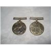 Image 1 : 2 VINTAGE 1939 1945 SILVER WAR MEDALS