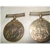 Image 2 : 2 VINTAGE 1939 1945 SILVER WAR MEDALS
