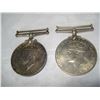 Image 3 : 2 VINTAGE 1939 1945 SILVER WAR MEDALS
