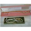 Image 2 : ESTATE TENNIS BRACELETS AND PEARLS