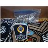 Image 2 : BOX OF COLLECTABLE NEW WEST POLICE SHOULDER FLASHES PATCHES