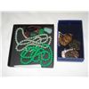 Image 1 : JADE AND GLASS JEWELRY