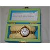 Image 1 : 9 KT YELLOW GOLD VINTAGE LADIES SWISS WATCH WORKING