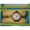 Image 2 : 9 KT YELLOW GOLD VINTAGE LADIES SWISS WATCH WORKING