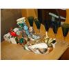 Image 2 : LOT OF ANIMAL FIGURES AND WINE GLASSES