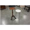 Image 2 : PARLOUR TABLE AND VINTAGE STOOL
