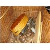Image 2 : WICKER BASKET WITH CONTENTS
