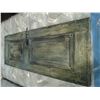 Image 1 : TWO RUSTIC PAINTED DOOR PANELS