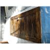 Image 2 : TWO RUSTIC PAINTED DOOR PANELS