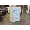 Image 1 : BRAND NEW ASHLEY RUSTIC FARMHOUSE 5 DRAWER CHEST OF DRAWERS RETAIL $1899