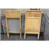 Image 2 : TWO CANADIAN WASHBOARDS