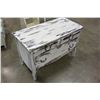 Image 1 : RUSTIC PAINTED THREE DRAWER DRESSER