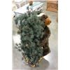 Image 3 : ENTRANCE WAY BEAR HOLDING CHRISTMAS TREE 4FT