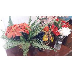 FOUR VARIOUS FLORALS