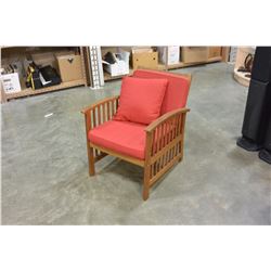 LOUNGE ARM CHAIR W/ CUSHION