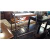 Image 2 : MID CENTURY TEAK AND CHROME ROLLING RACK