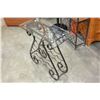 Image 2 : BOMBAY METAL GLASSTOP WINE RACK