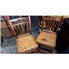 Image 1 : 2 PINE CHAIRS