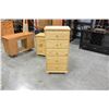 Image 1 : 5 DRAWER PINE LINGERIE CHEST