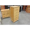 Image 2 : 5 DRAWER PINE LINGERIE CHEST