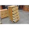Image 3 : 5 DRAWER PINE LINGERIE CHEST