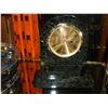 Image 2 : MARBLE CLOCK AND WHEEL CLOCK