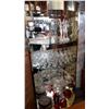 Image 1 : 7FT MIRRORED BACK BOW FRONT ILLUMINATED DISPLAY SHELF