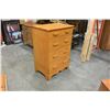 Image 2 : 4 DRAWER MAPLE HIGHBOY