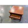Image 2 : 1 DRAWER RUSTIC NIGHTSTAND